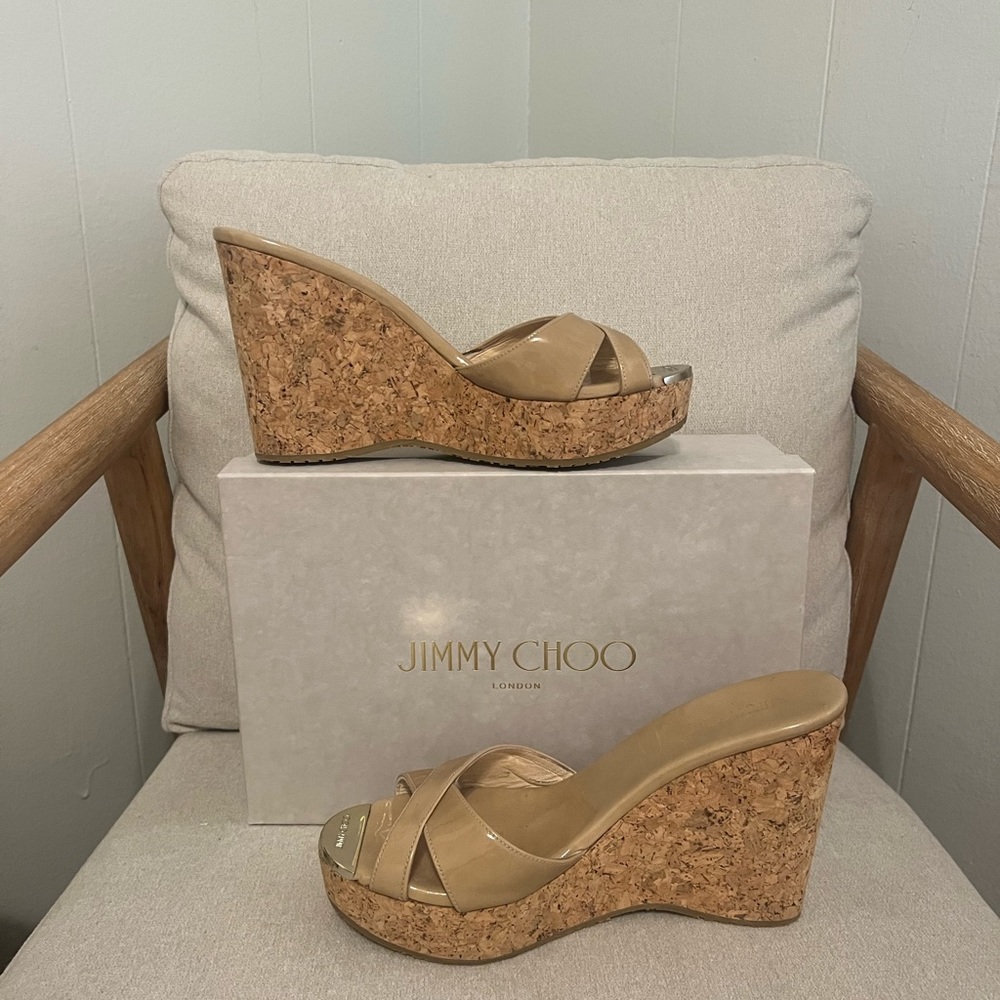 Jimmy Choo Nude Perfume Wedge